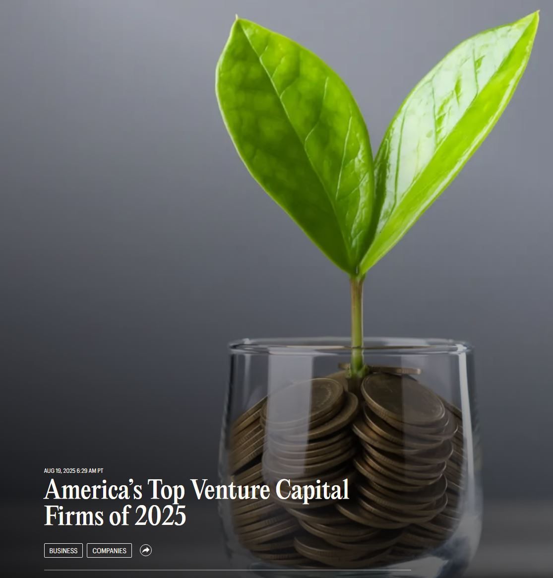 America’s Top Venture Capital Firms of 2025