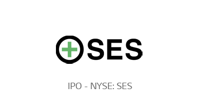 SES AI Corp's company logo and IPO - NYSE: SES